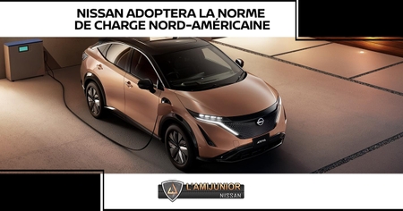 ARIYA de Nissan et futurs VÉ passeront à la norme NACS