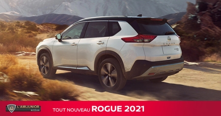Nissan Rogue 2021 : meilleur VUS point!