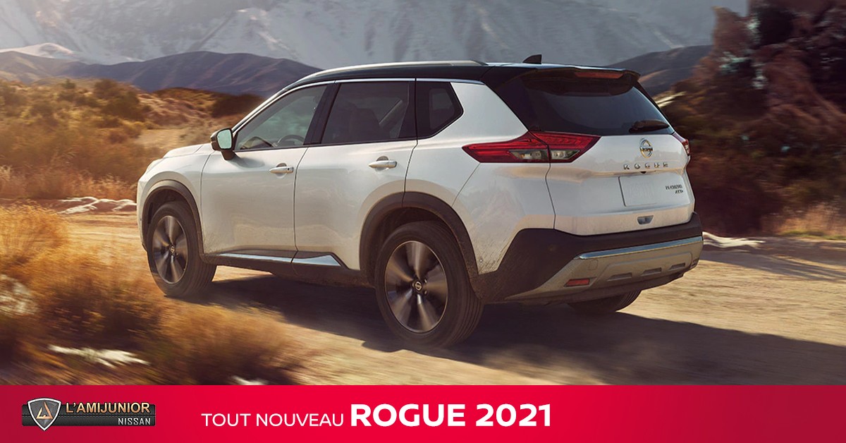 Nissan Rogue 2021 : meilleur VUS point!