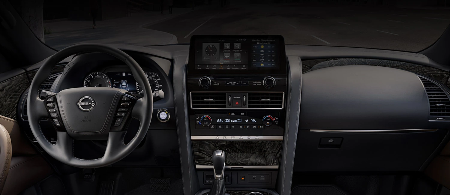 Nissan Armada interior
