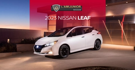 Découvrez la toute nouvelle Nissan Leaf 2023 électrique!