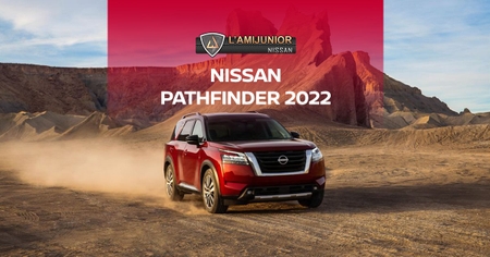 Roulez en tout confort dans votre Nissan Pathfinder 2022!