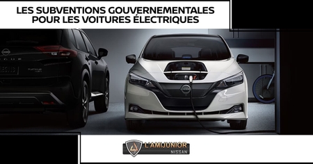 Les subventions gouvernementales pour les voitures électriques