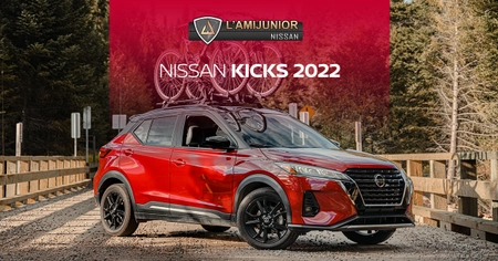 Le Nissan Kicks 2022, un VUS urbain à la mode