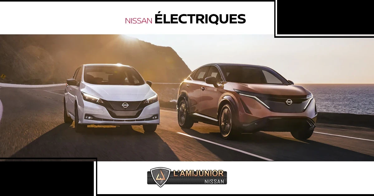 Découvrez les véhicules électriques Nissan