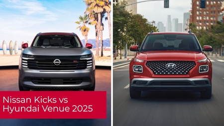 Nissan Kicks vs Hyundai Venue 2025