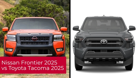Nissan Frontier 2025 vs Toyota Tacoma 2025