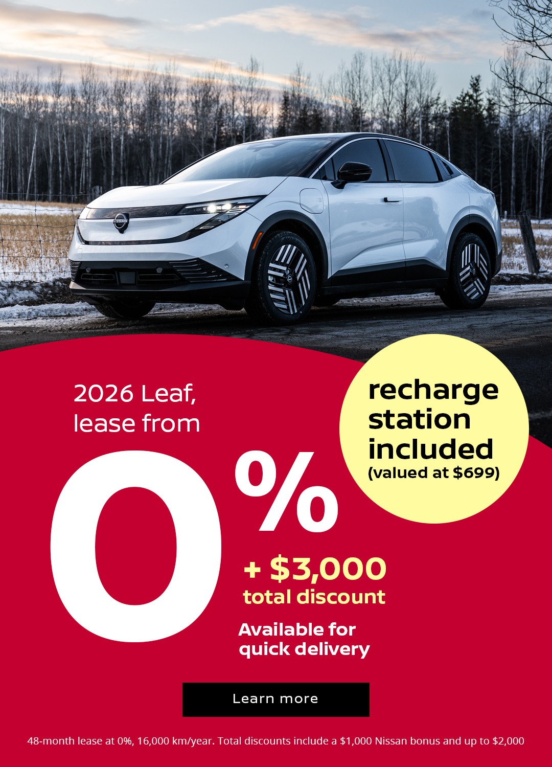 2026 Nissan Leaf Promotions