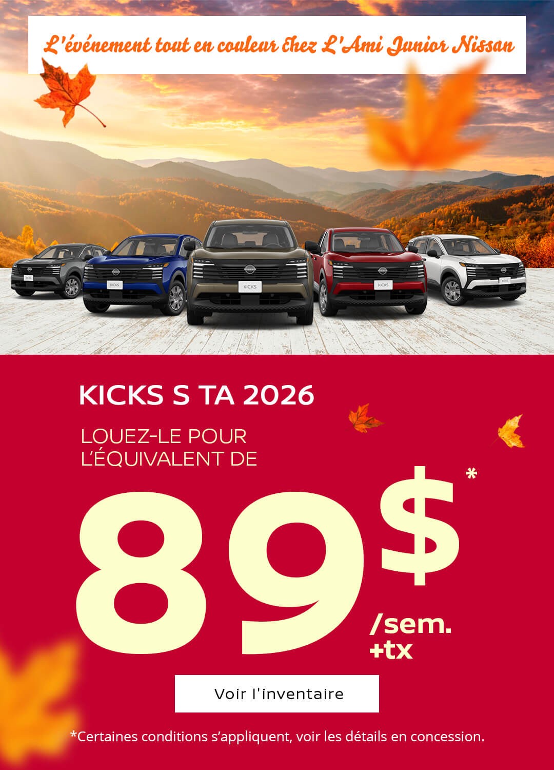 Promotions Kicks