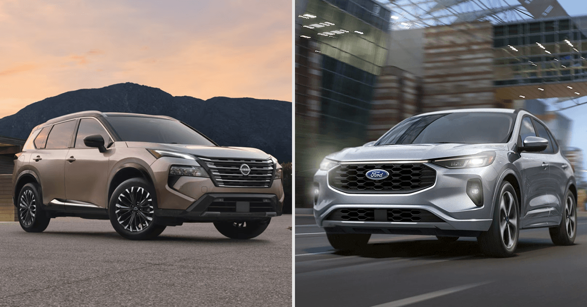 Nissan Rogue vs Ford Escape 2024