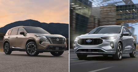 Nissan Rogue vs Ford Escape 2024