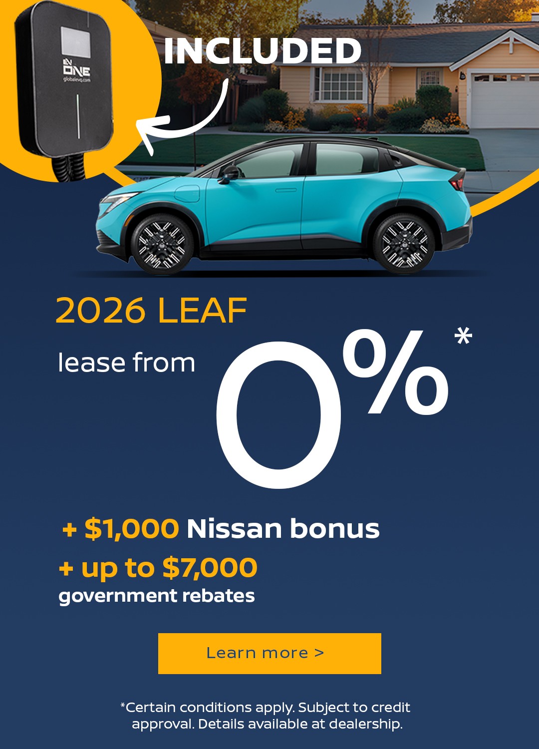 2026 Nissan Leaf Promotions